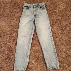 Abercrombie & Fitch Light Blue Straight Leg Jeans